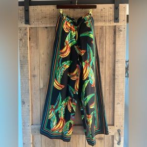 Farm Rio Preta Banana Linen Pant